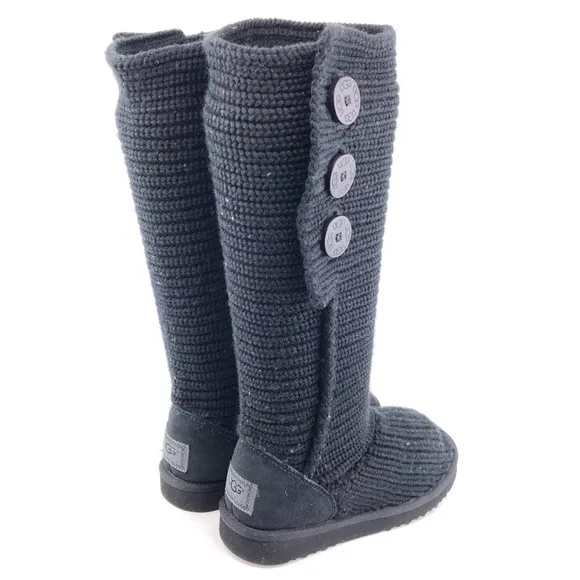 UGG Australia 'Classic Cardy' Tall Knit Winter Boots 7