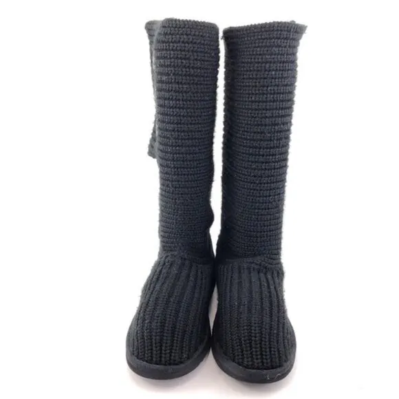 UGG Australia 'Classic Cardy' Tall Knit Winter Boots 7