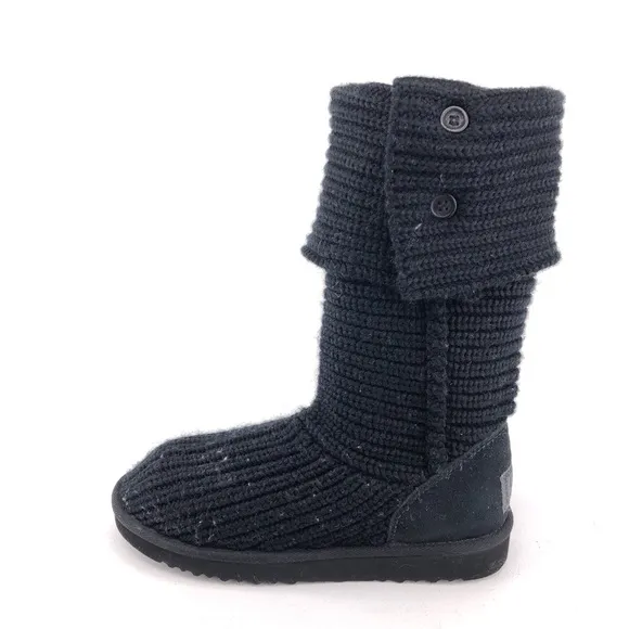 UGG Australia 'Classic Cardy' Tall Knit Winter Boots 7