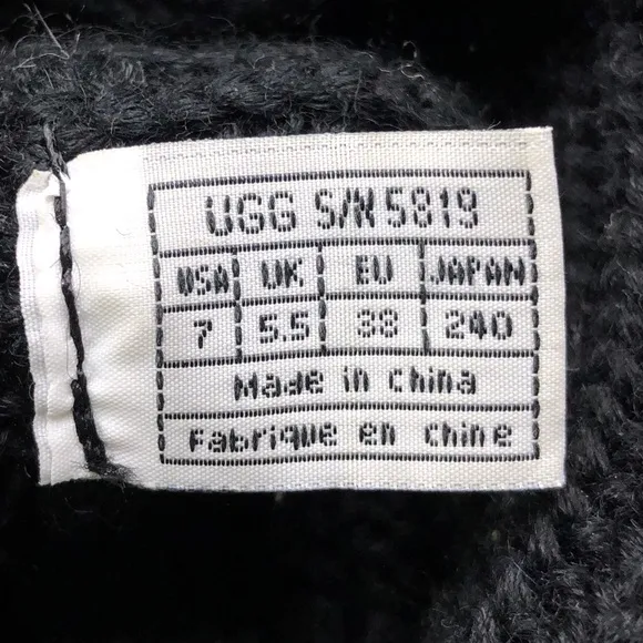UGG Australia 'Classic Cardy' Tall Knit Winter Boots 7