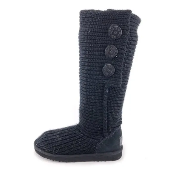 UGG Australia 'Classic Cardy' Tall Knit Winter Boots 7