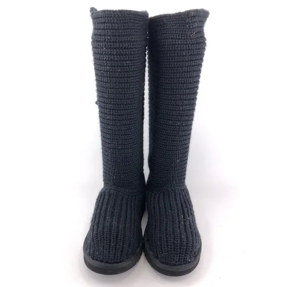 UGG Australia 'Classic Cardy' Tall Knit Winter Boots 7