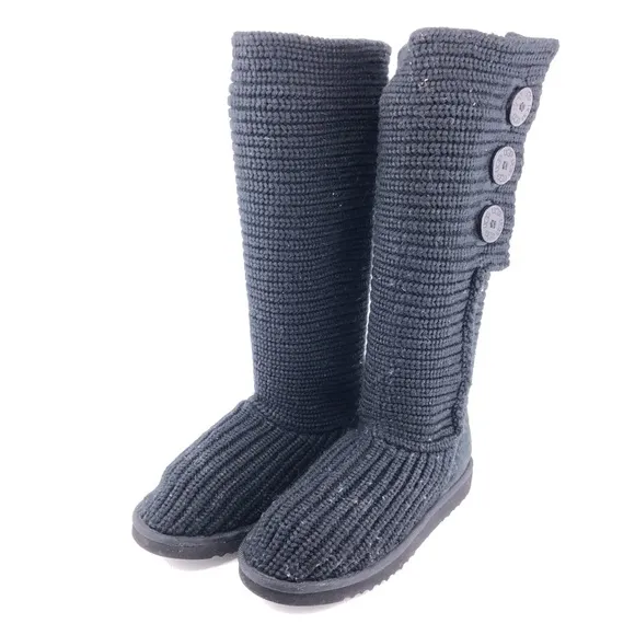 UGG Australia 'Classic Cardy' Tall Knit Winter Boots 7