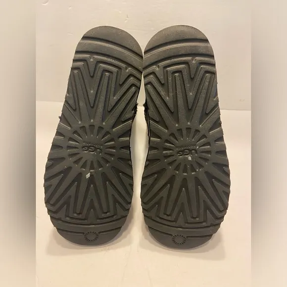 UGG AUSTRALIA CLASSIC EXOTIC CALF HAIR  ZEBRA BOOTS  #1002790 SIZE 7