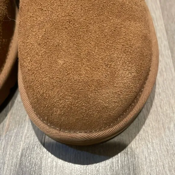 UGG Australia Classic Mini Rubber Logo Chestnut Boots