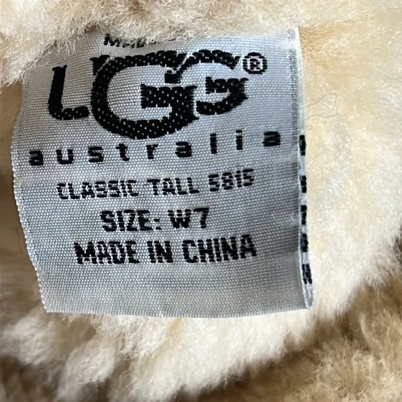 UGG Australia Classic Tan Winter Tall Boots for Women’s Size 7