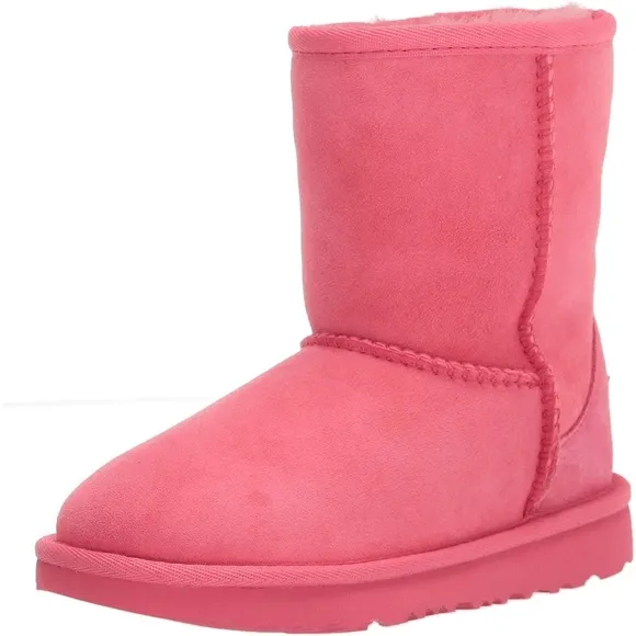 UGG Big Kids Classic Boots Strawberry Sorbet Size 5K