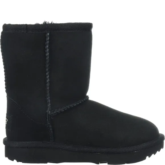 UGG Big Kids Classic II Boots Black Size 1K