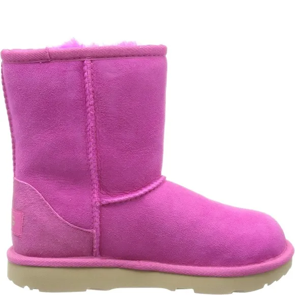 UGG Big Kids Classic II Boots Rock Rose Size 5K