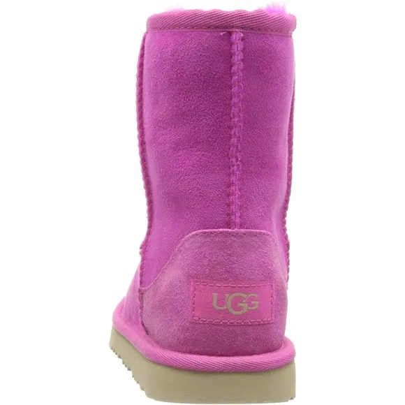 UGG Big Kids Classic II Boots Rock Rose Size 5K