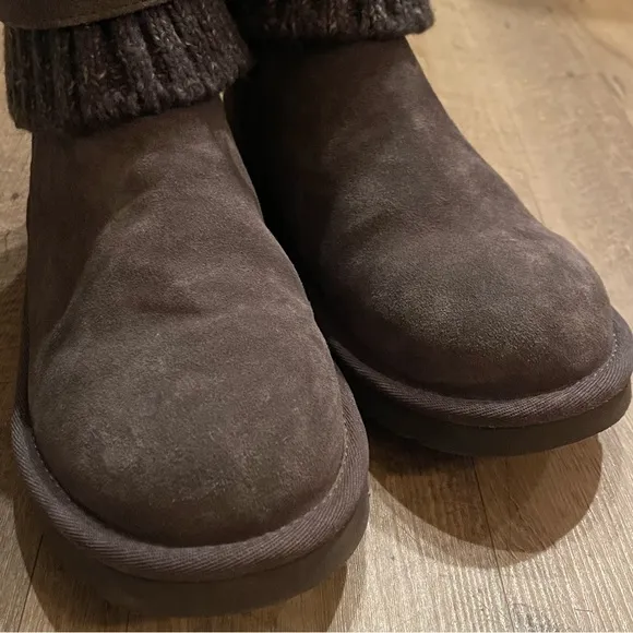 Ugg | Cambridge Knit Leather Boots