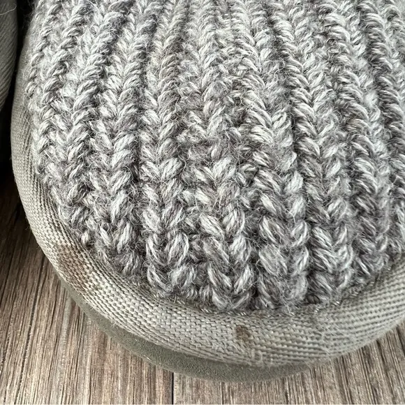Ugg Classic Cardy Knit Sweater Boots Grey Size 9