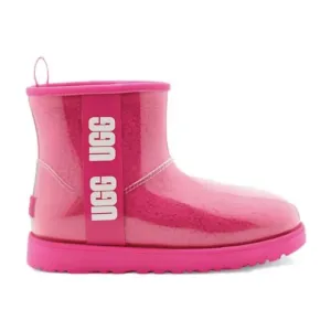 Ugg Classic Clear Mini Boots in Rock Rose, Size 5