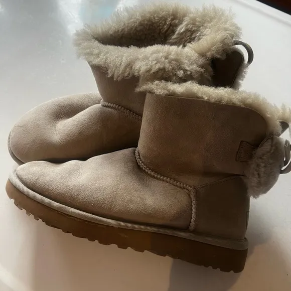 UGG Classic Double Bow Mini boots