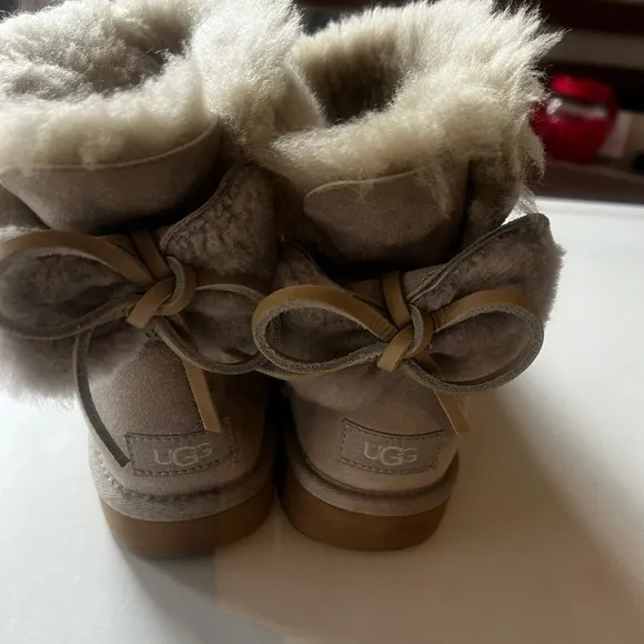 UGG Classic Double Bow Mini boots