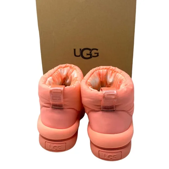 UGG Classic Maxi Mini Boots Sweetheart Women's Size Textile Wool Blend 1132017