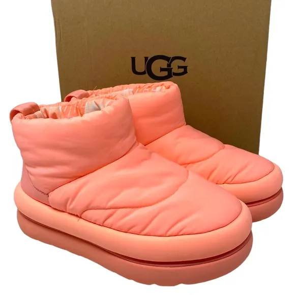 UGG Classic Maxi Mini Boots Sweetheart Women's Size Textile Wool Blend 1132017