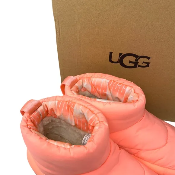 UGG Classic Maxi Mini Boots Sweetheart Women's Size Textile Wool Blend 1132017