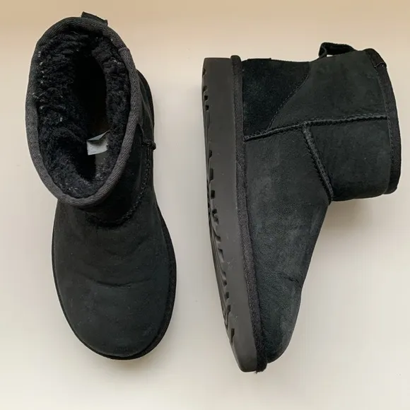 UGG Classic Mini Boots in Black Size 5