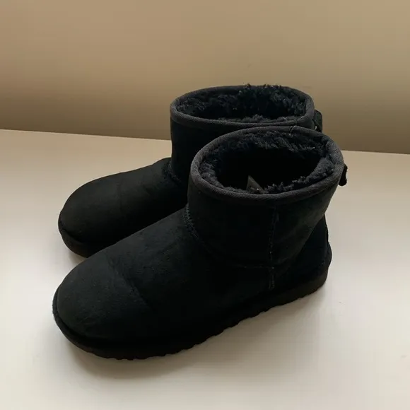 UGG Classic Mini Boots in Black Size 5