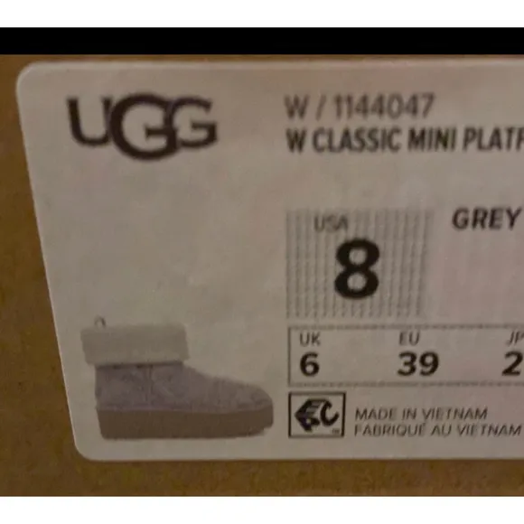 UGG Classic Mini Felted Platform Boots