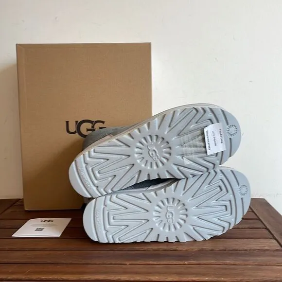 UGG Classic Mini Mirror Ball Boots Silver USA Women 7/UK 5/EU 38