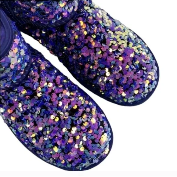 UGG Classic Mini‎ Stellar Sequin Booties Lined
