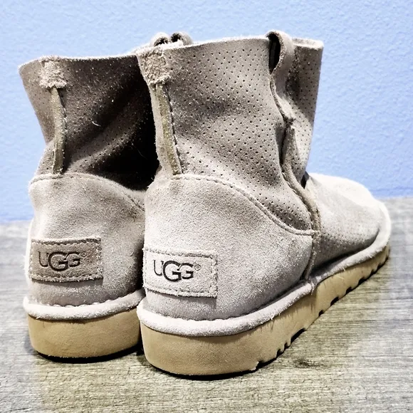UGG Classic Mini Unlined Perf Boots Size 7