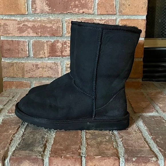 UGG Classic Short Black Boots