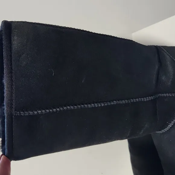 Ugg classic tall black boots- size 7