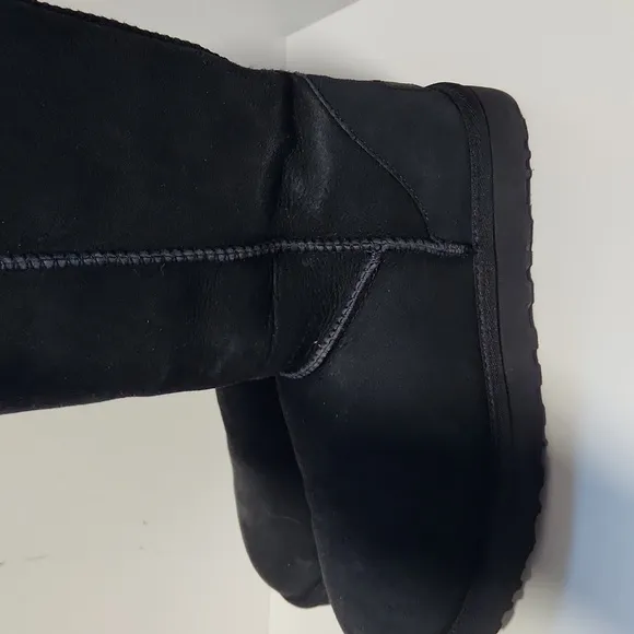 Ugg classic tall black boots- size 7