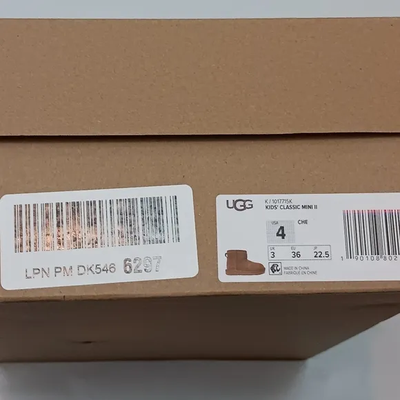 UGG Classic Ultra Mini Boots Big Girl's 4 EU 36 Pink Suede $119 NEW