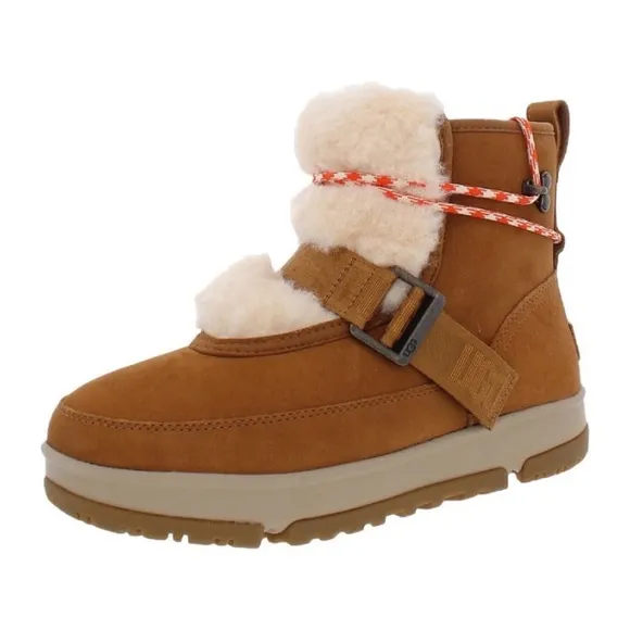 UGG Classic Weather Hiker Suede Ankle Boots, Winter &amp; Snow, Size 7.5 New in Box