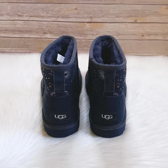 UGG Classic Zodiac Mini Starry Night Boots