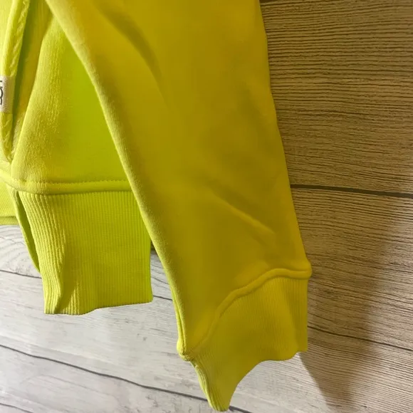 UGG Gertie Full Zip Hoodie Medium Sunny Lime