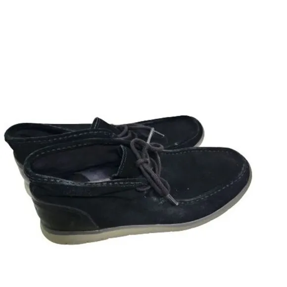 Ugg Hendrickson Chukka Boots Black Suede 1013862 Size 10