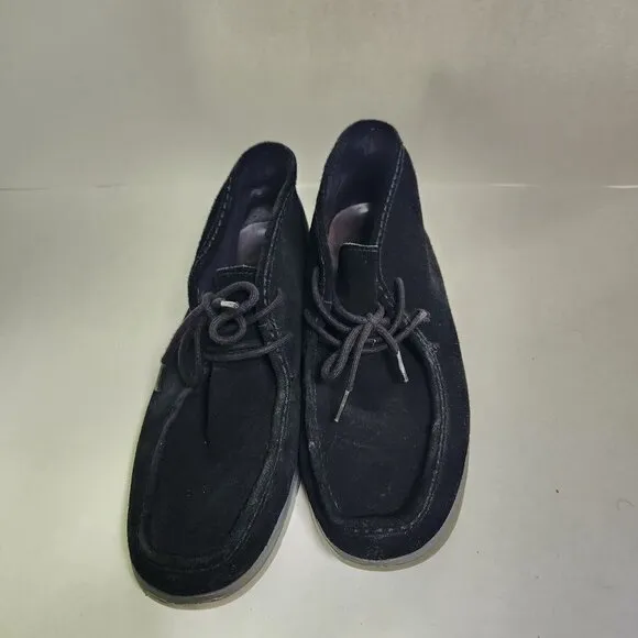 Ugg Hendrickson Chukka Boots Black Suede 1013862 Size 10