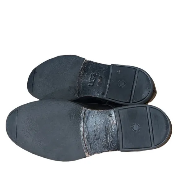 UGG‎ Jovin Black Leather Oxford Shoes