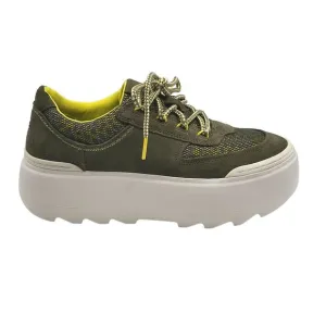 Ugg Marin Mega Lace Heritage Braid Womens Platform Green Shoes Size 10