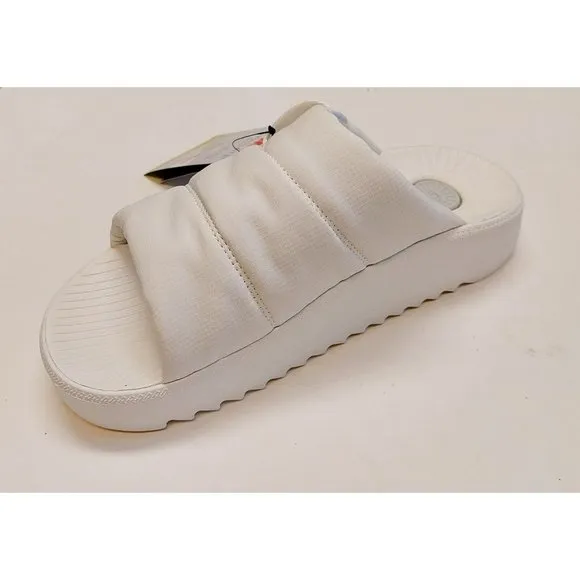 UGG Maxxer Slide Sandals 3M Thinsulate Mens Size 10 White Sugarcane 1137970