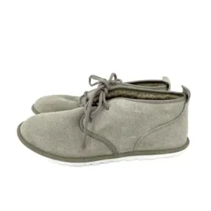 UGG Mens Maksim Chukka Suede Shearling Boots Bindle Gray Lace up Sz 9 NEW