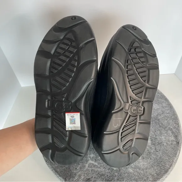 Ugg Sport Yeah Black Rubber Shoes Clogs Sandals 7