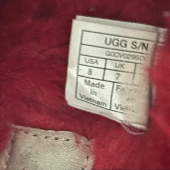 Ugg Tasman Slip On Women Shoes Size 8