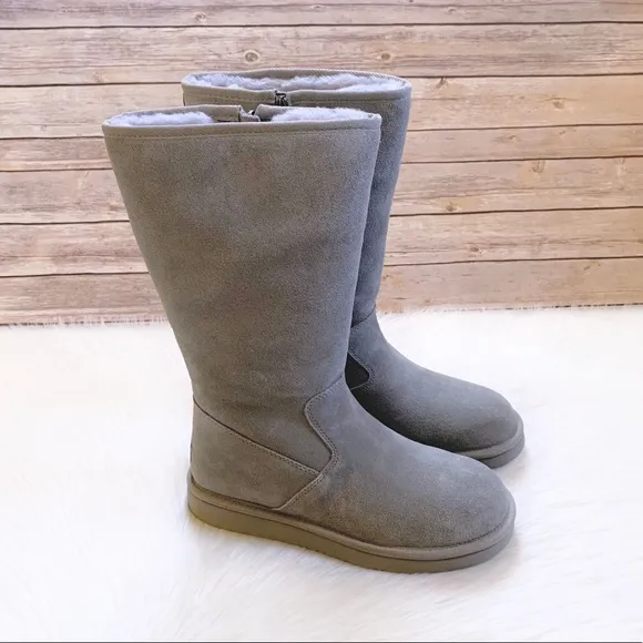 UGG Women’s Alber Seal Grey Suede Boots