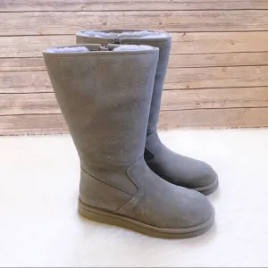 UGG Women’s Alber Seal Grey Suede Boots