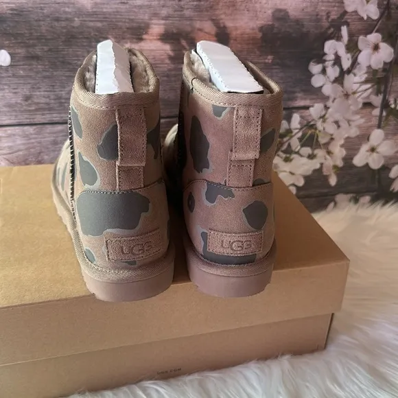 UGG Womens Classic Ultra Mini Appaloosa Sz 7