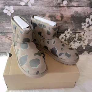 UGG Womens Classic Ultra Mini Appaloosa Sz 7