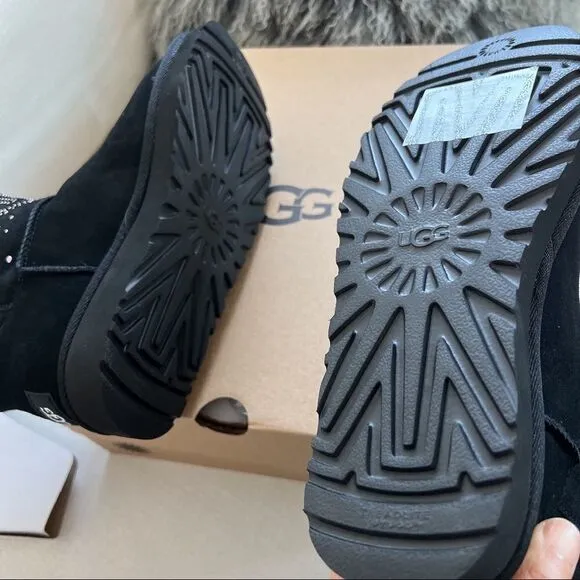 Ugg classic Gem Mini boots black