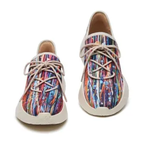 UIN Women's Fashion Sneakers Walking Casual Athletic Shoes (fleeting Streamer)
