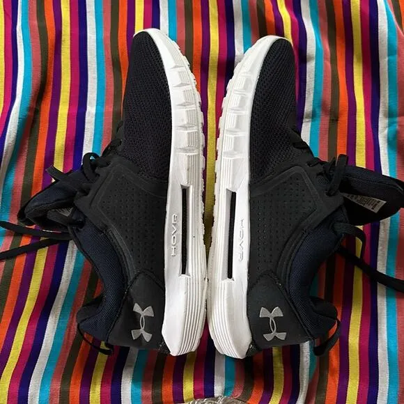 Under Armour HOVR CTW Shoes Womens 8.5 Black Running Athletic Sneaker marathon
